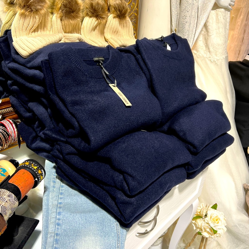 **Sale***. Navy blue sweater by coco & Carmen